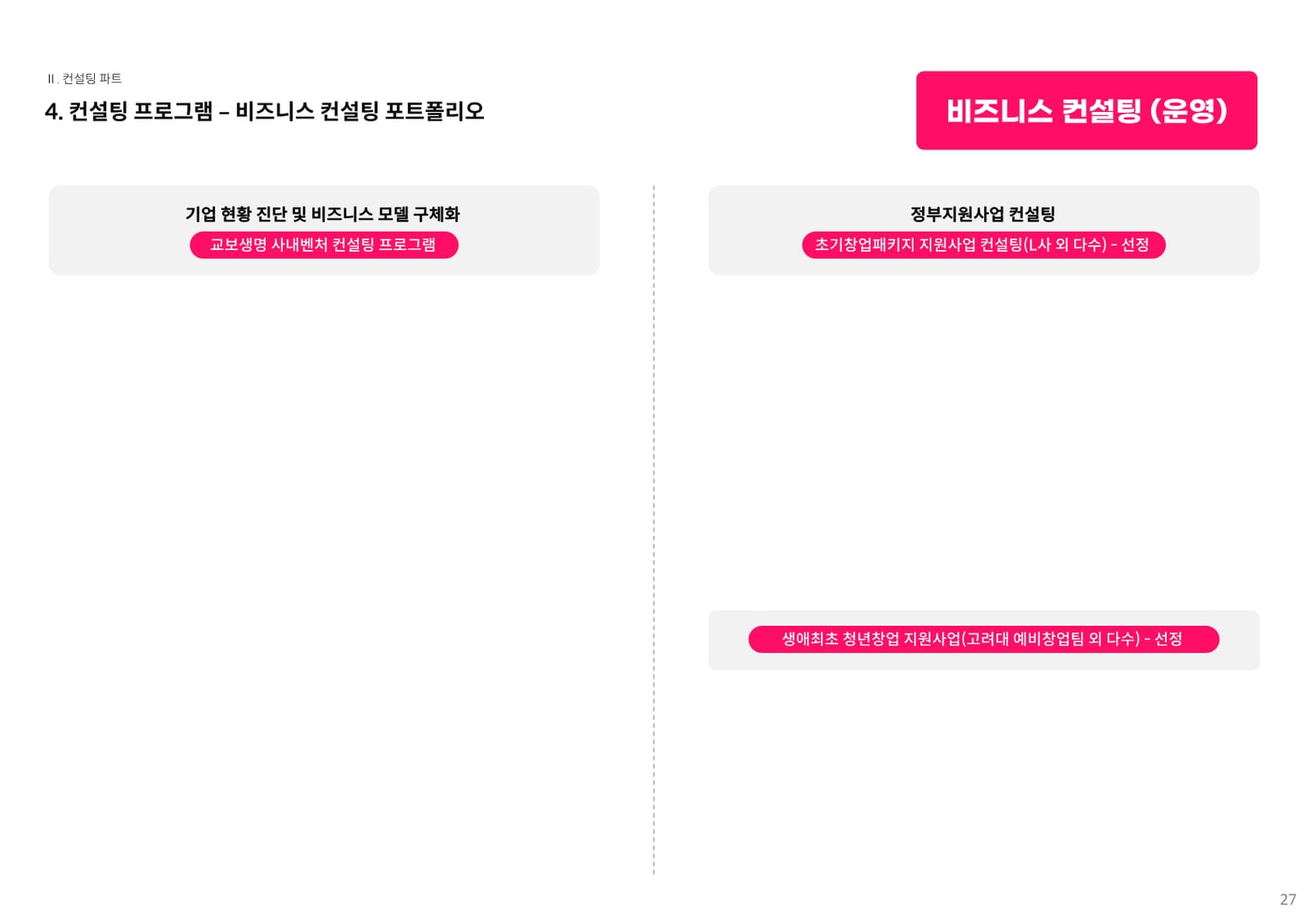 컨설팅 소개서 24페이지