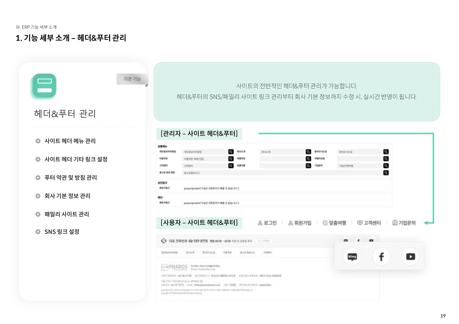 솔루션 소개서 19페이지